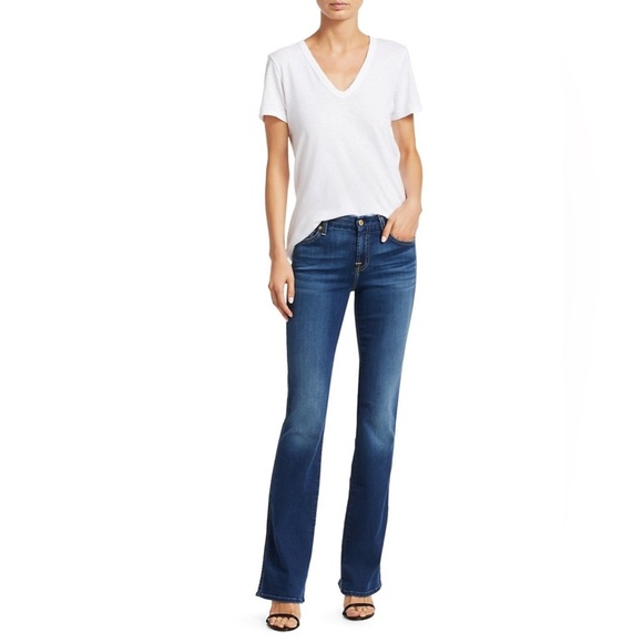 🆕 7 for all mankind kimmie bootcut SZ 27/4 - Picture 1 of 8